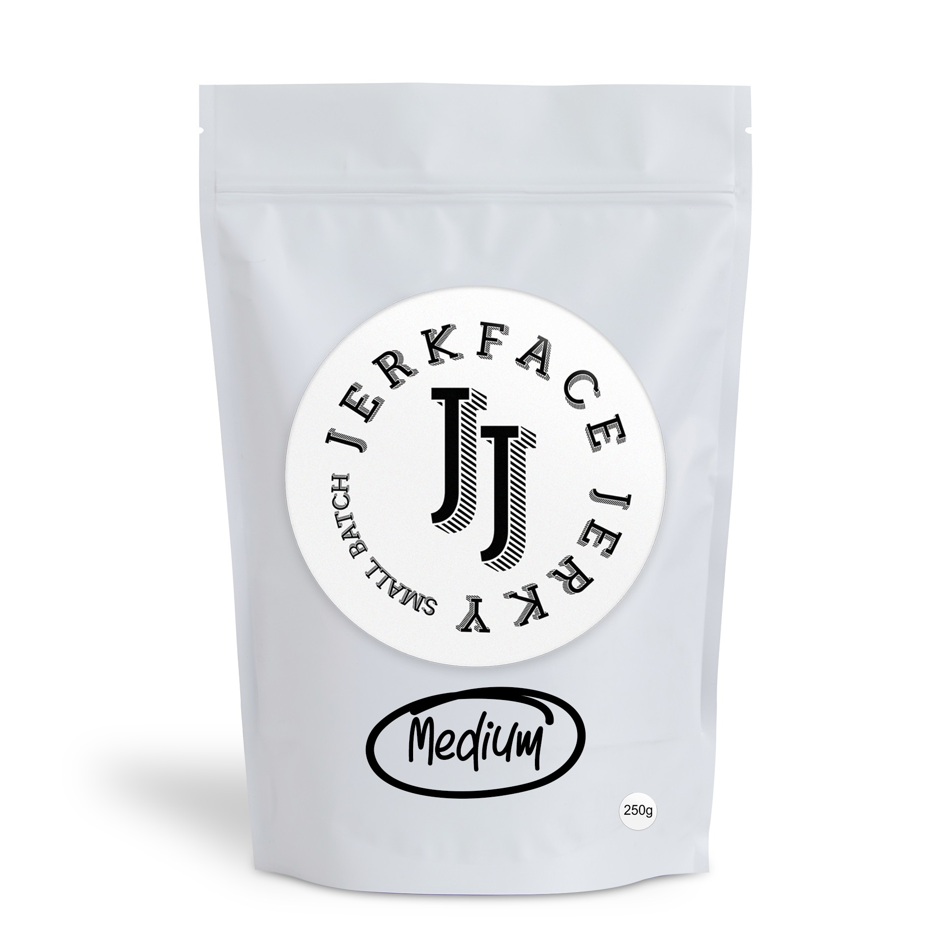 Medium Smoked Beef Jerky - Jerkface Jerky